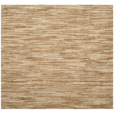 Tapis en jute tissé à la main Bodenhamer