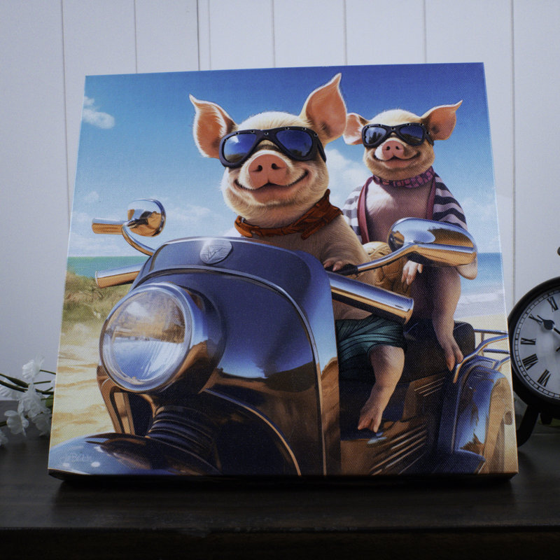 Cochon en fibre optique 10 x 10