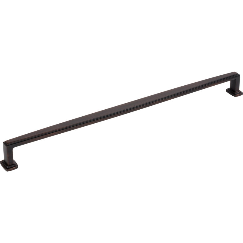 Richard Bar Pull, 12", Brushed Oil Rubbed Bronze