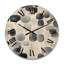 Horloge murale en bois surdimensionnée rétro-229975407