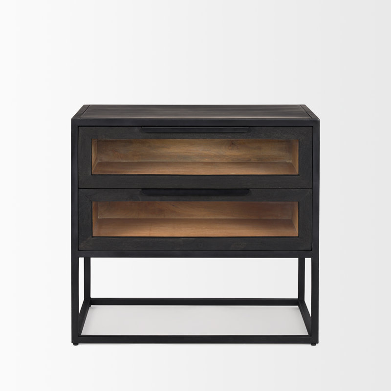 Table de bout avec rangement Clementine