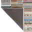 Tapis décoratif multicolore à motifs géométriques et à motifs géométriques de la collection Barcelona-1167288562