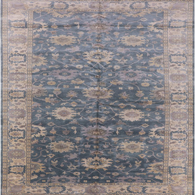 Tapis oriental brun / beige / bleu Artun