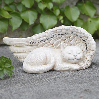 «Sleep Cat In Wings With Sentiment»