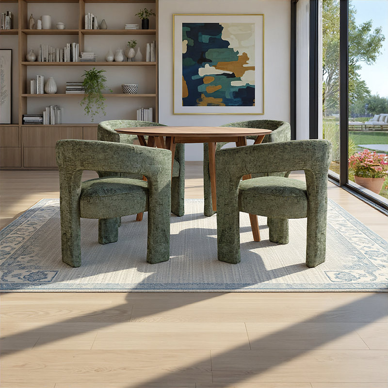 Mid-century Modern Five Piece Copenhagen Dining Set - Forest, Forest