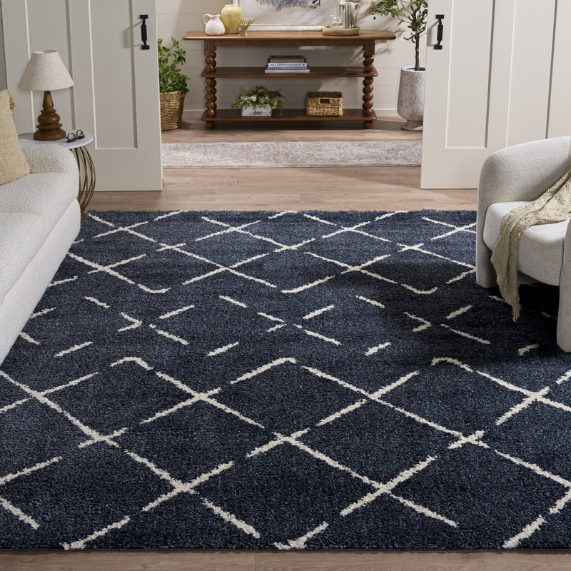 Tapis d'intérieur à poils longs Arizona, Rectangulaire 8 pi x 10 pi