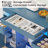 Modern Bar Cabinet with charging Ports And Sensor Lights-1848830444