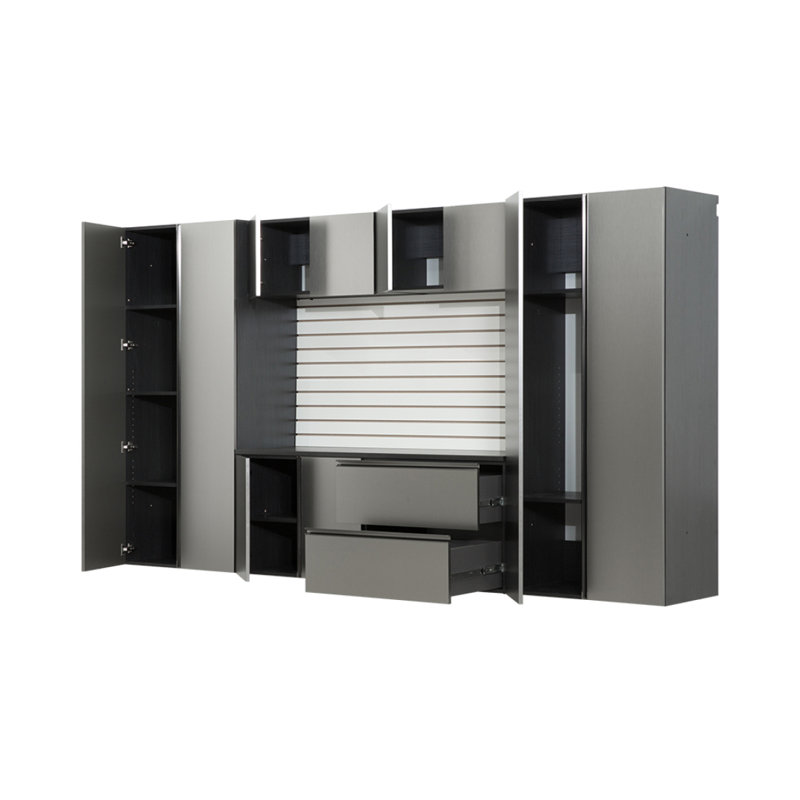 Nova Series 128 po X P 72 po H 20 po D Armoire de garage métallique A (7 pièces)