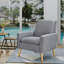 Fauteuil d'appoint rembourré de 29 po de large Cristyle-1840298424