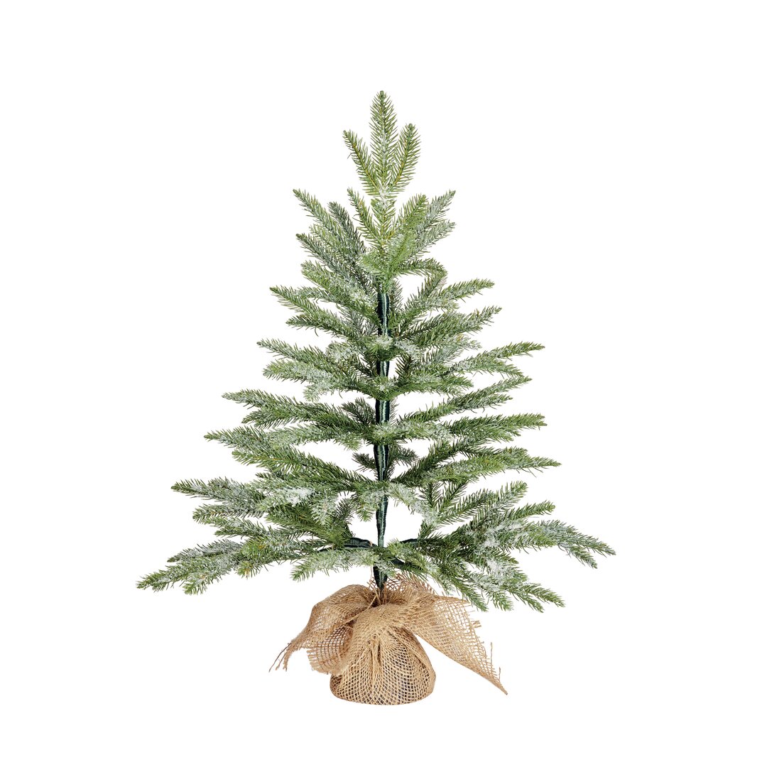 Künstlicher Weihnachtsbaum 61 cm Weiß/Grün