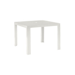 Table de salle à manger en aluminium