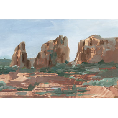 Western Rock Formation II by Ethan Harper - Wrapped Canvas Print