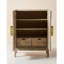 Armoire d'appoint pratique en bois massif