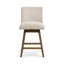 Ava Upholstered Swivel Counter Chair