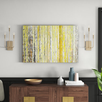 Aspen Forest 2 by Parvez Taj - 1 Piece Wrapped Canvas Wall Art