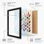 Paired Leaf Stems Botanical - Print-970234800-970234802
