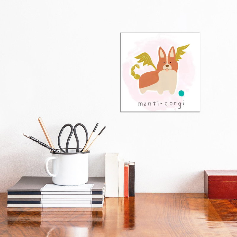 Fantastic Besties IV by June Erica Vess - Wrapped Canvas Print, 30.48 cm H x 30.48 cm W
