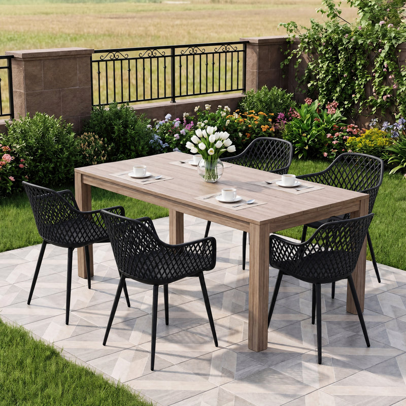 Patio Dining Armchair (Set of 6)