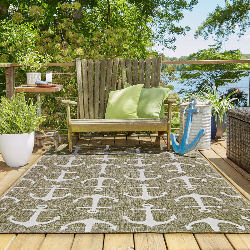 Tapis vert d'extérieur Ayton, Rectangle 9 pi x 12 pi