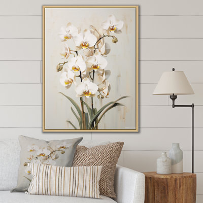 Orchidées beiges tranquillité IV
