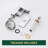 Single Handle Single Hole Bathroom Sink Faucet with Deck Plate-98666836