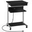 22in Laptop Computer Table with Power Outlet