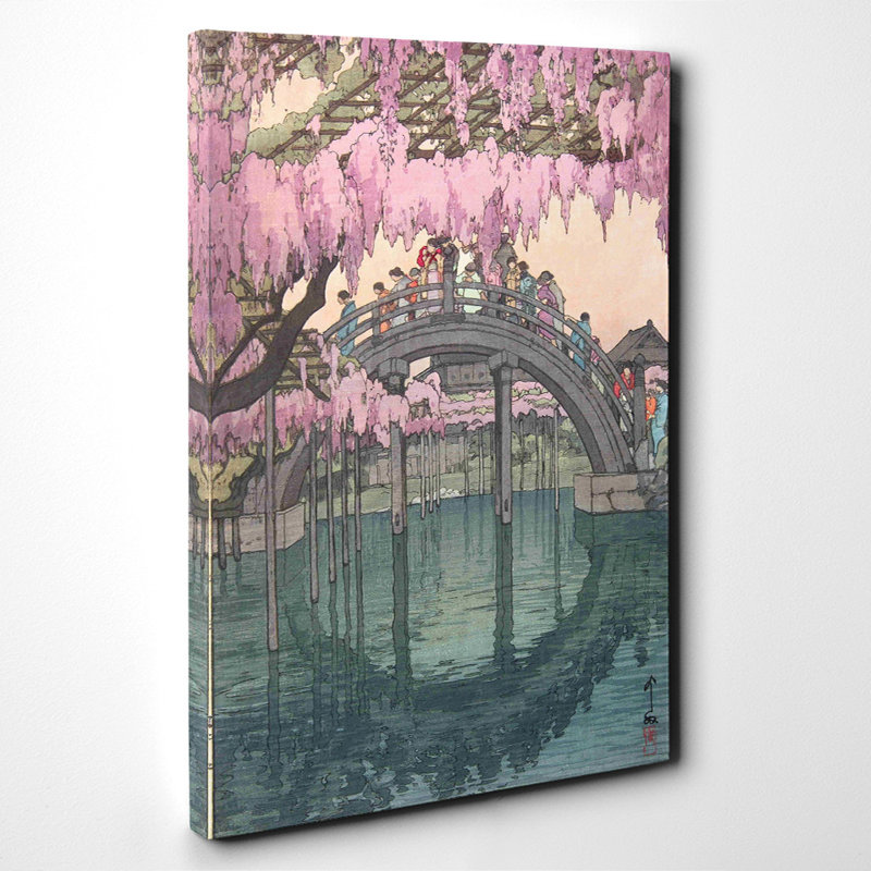 Bridge by Yoshida Hiroshi - Wrapped Canvas, 100cm H x 70cm W