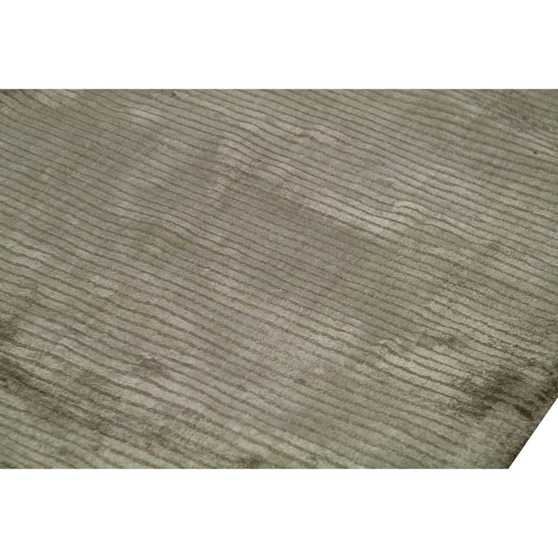 Tapis beige noué à la main de haute qualité