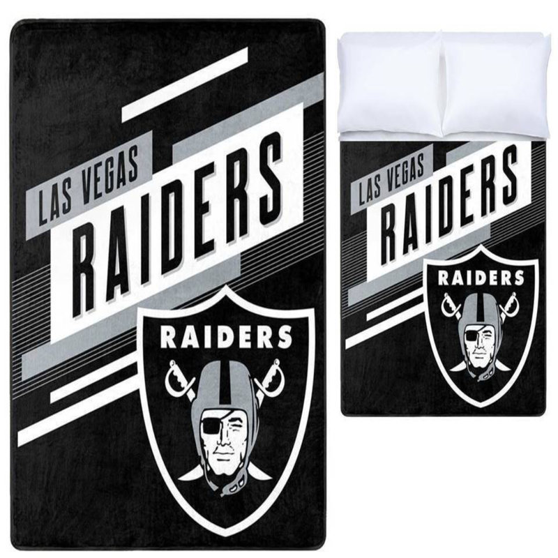 Throw Blanket, 55" W x 70" L, Raiders
