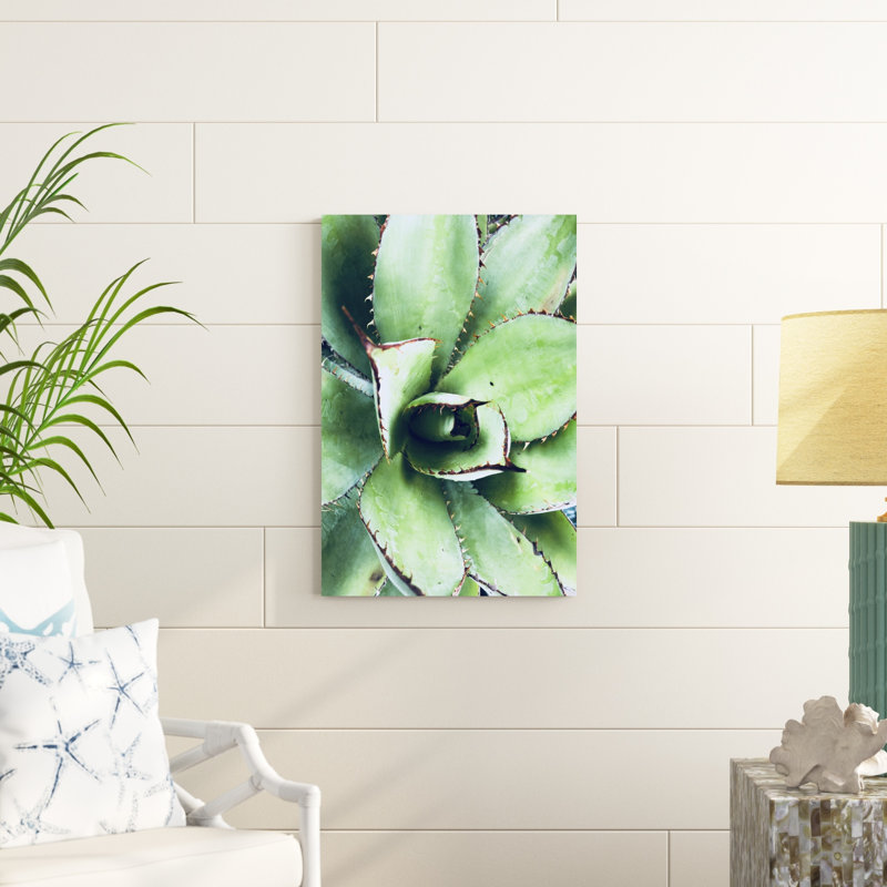 Vert succulent tropical vert VI, H 30 po x l 20 po x P 1,25 po