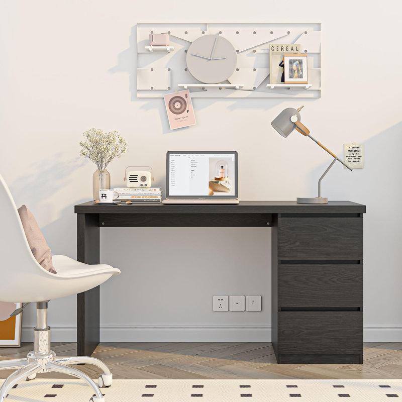 54'' Teacher Desk, Black