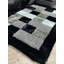 Tapis noir à poils longs Tidaholm-204392357