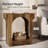 Wood End Side Table With Storage Space For Living Room, Narrow Nightstand For Bedroom-2019060933