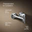Tone Wall-Mount Single-Handle Bathroom Sink Faucet-1296443471