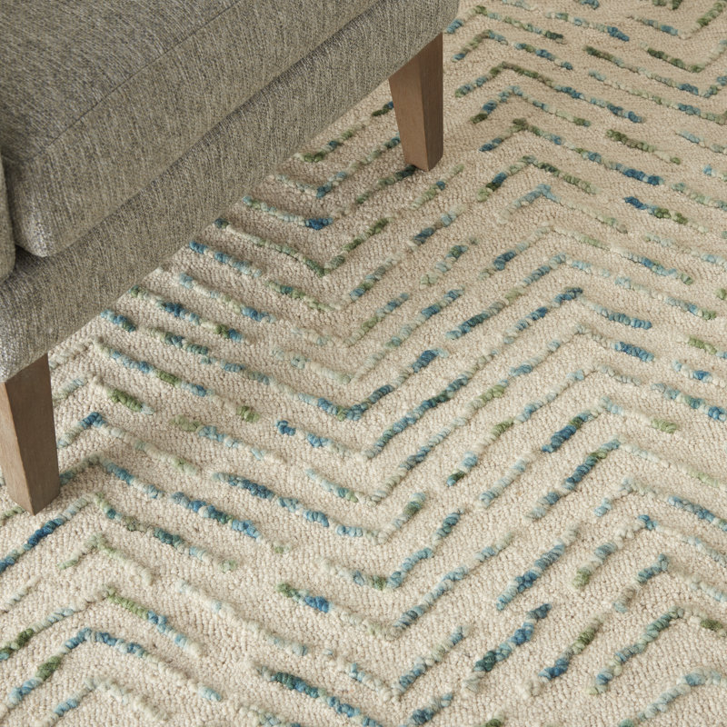 Tulia Chevron Hand Woven Area Rug, Rectangle 251 x 351cm
