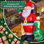 Père Noël gonflable géant 8 pi Lumiwind