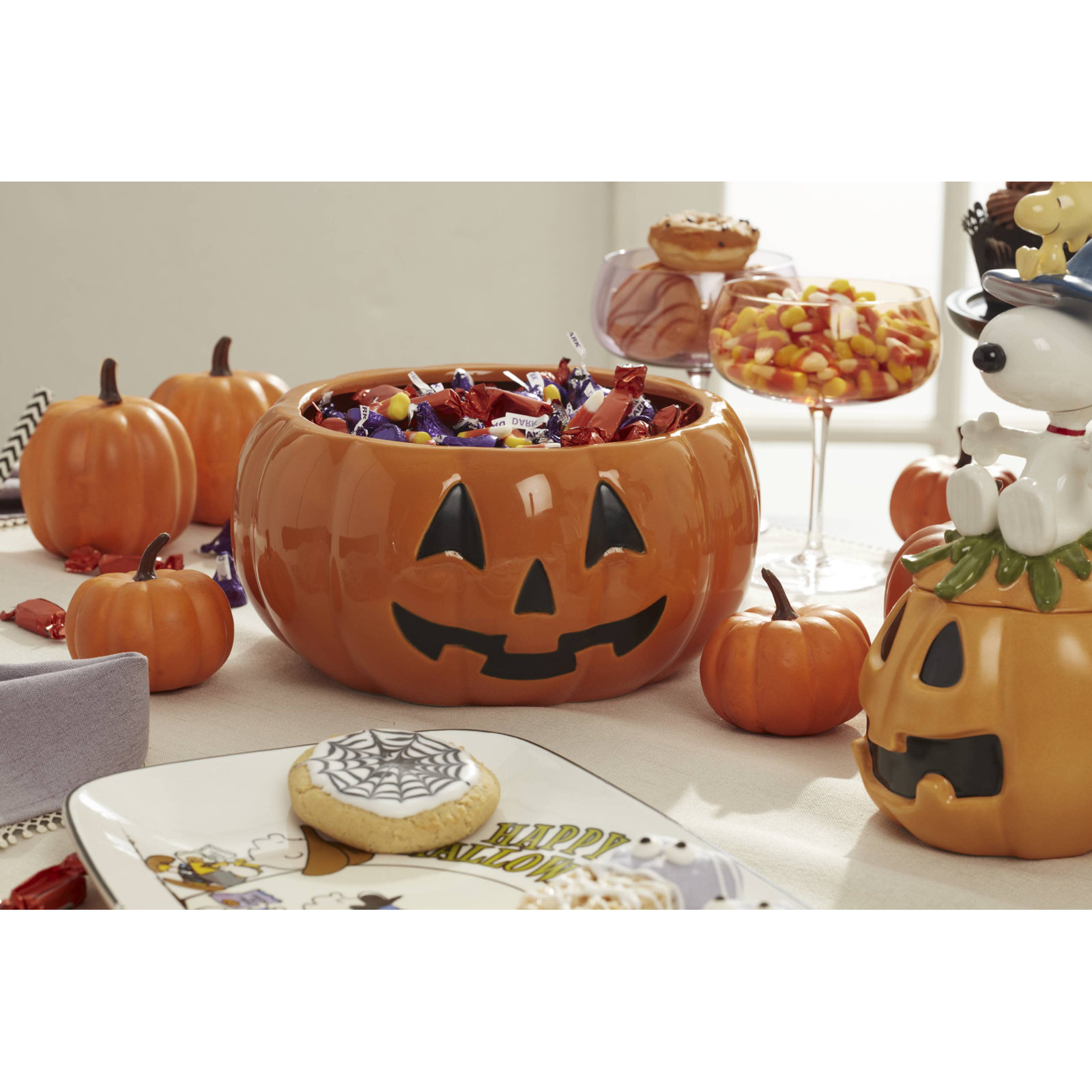 Lenox The Great Pumpkin Figural Treat Dish