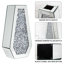 Vase de table en miroir 12 po Cerrie-1540713789