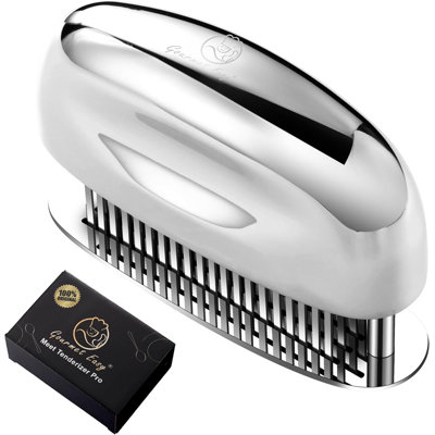 Meat Tenderizer Tool - Hand Held Blade Tenderizer for Meat - Ultra Sharp Needle Blades 100% Stainless Steel - Heavy Duty Kitchen Gadgets - Cooking Gadgets for Tenderizing Chicken, Steak, Veal, BBQ