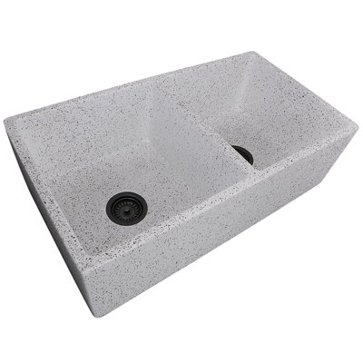 Vineyard 33'' L Double Basin Kitchen Sink