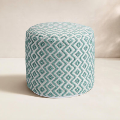 Destina Round Upholstered Outdoor Ottoman