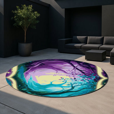 Tapis intérieur et extérieur Dreamer's Grove