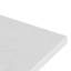 Meuble-lavabo simple en bois massif gris de 36 po avec plateau en quartz blanc Carrara de 1,5 po Freitas-208860175-208860059-208860170