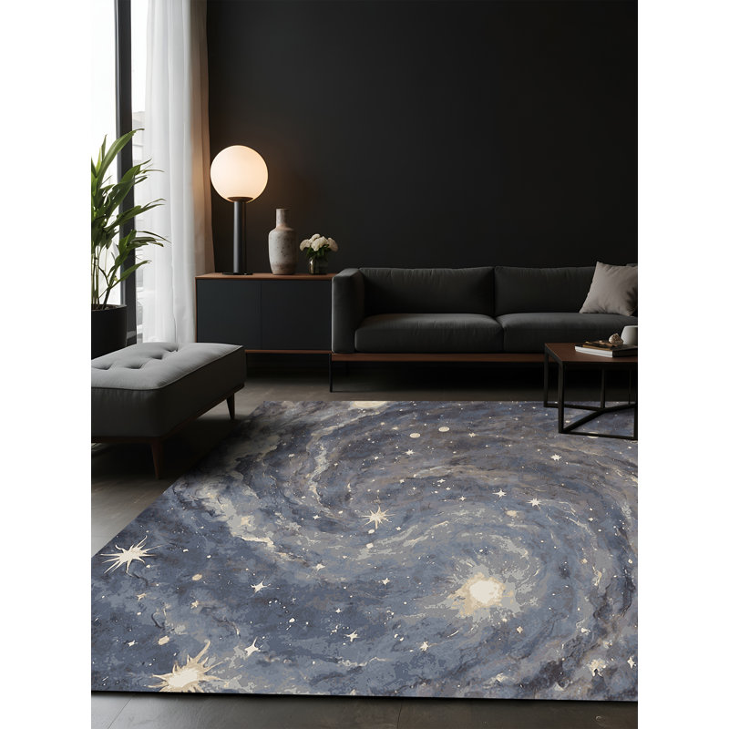 Tapis gris soyeux et moelleux, Tapis de couloir 2 pi x 5 pi