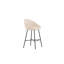 Seda Upholstered Counter Stool with Metal Frame