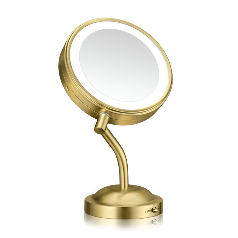 Round Freestanding Mirror