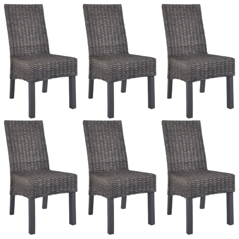 Chaise d'appoint pour la cuisine Kubu, Gris