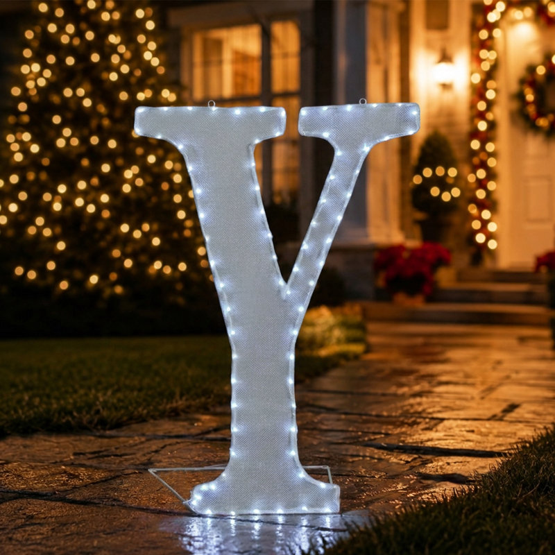 Grande crèche de Noël 49 pouces, Blanc