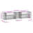 Teak Galvanized Steel Storage Bench