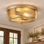 Glass Flush Mount